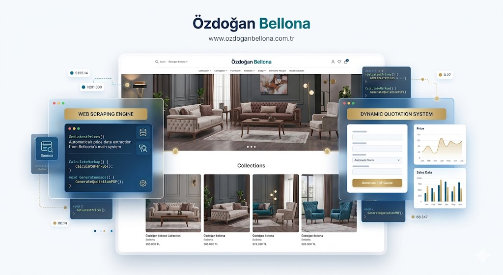 Özdoğan Bellona: Akıllı Teklif Yönetimi ve Dijital Katalog Sistemi